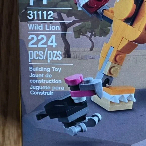 LEGO Creator 3-in-1 Wild Lion Set | 31112 | NEW - Picture 3 of 3